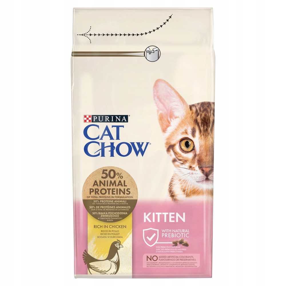 Purina cat chow kitten kurczak 15 kg