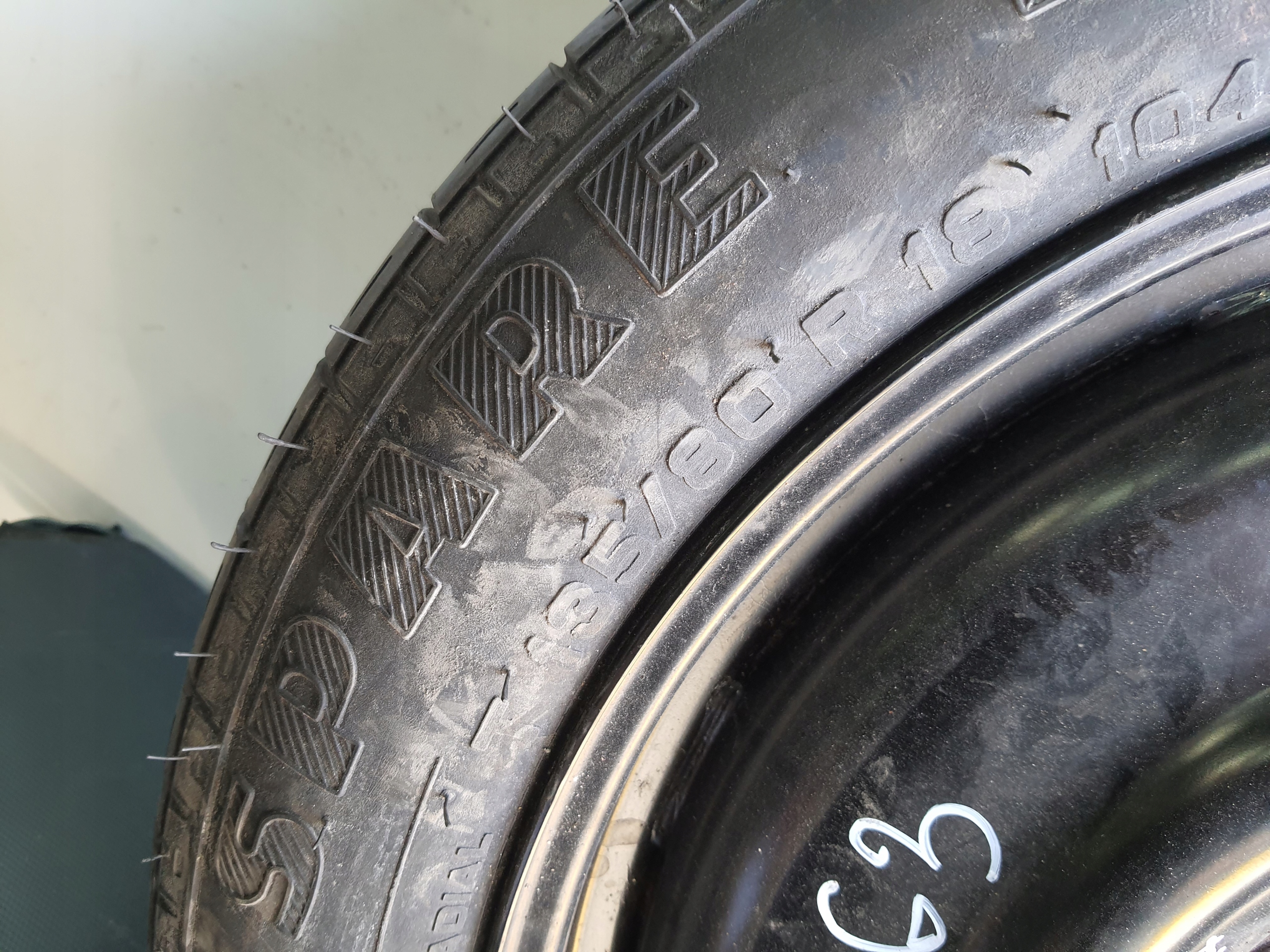 135/80 18 5X108 ET15 wheel spare JAGUAR