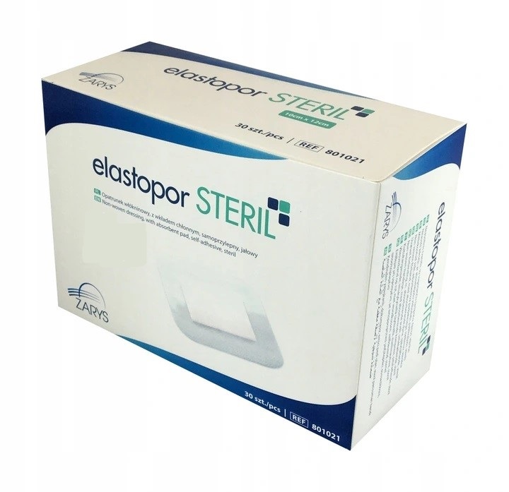 

Elastopor Steril opatrunek jałowy 10 x 15cm 30szt