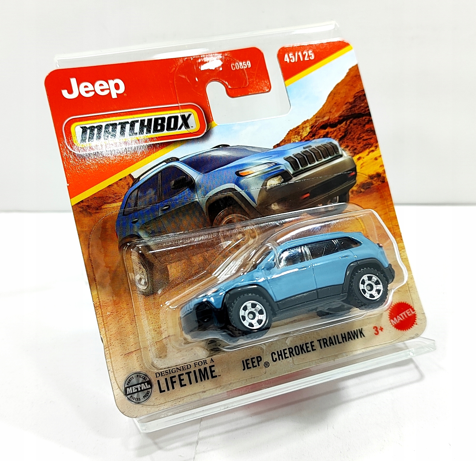 MATCHBOX JEEP CHEROKEE TRAILHAWK 45/125, • Ceny, Recenze Allegro