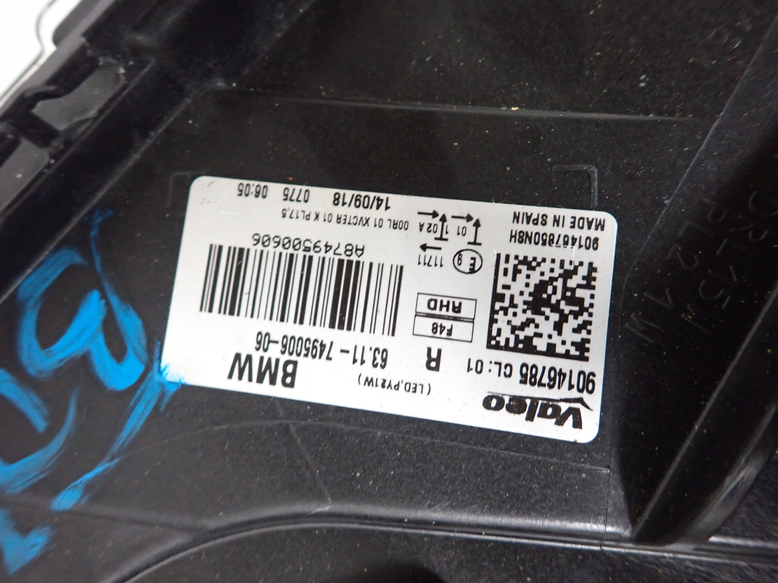 BMW X1 F48 II 15- LED light right front front
