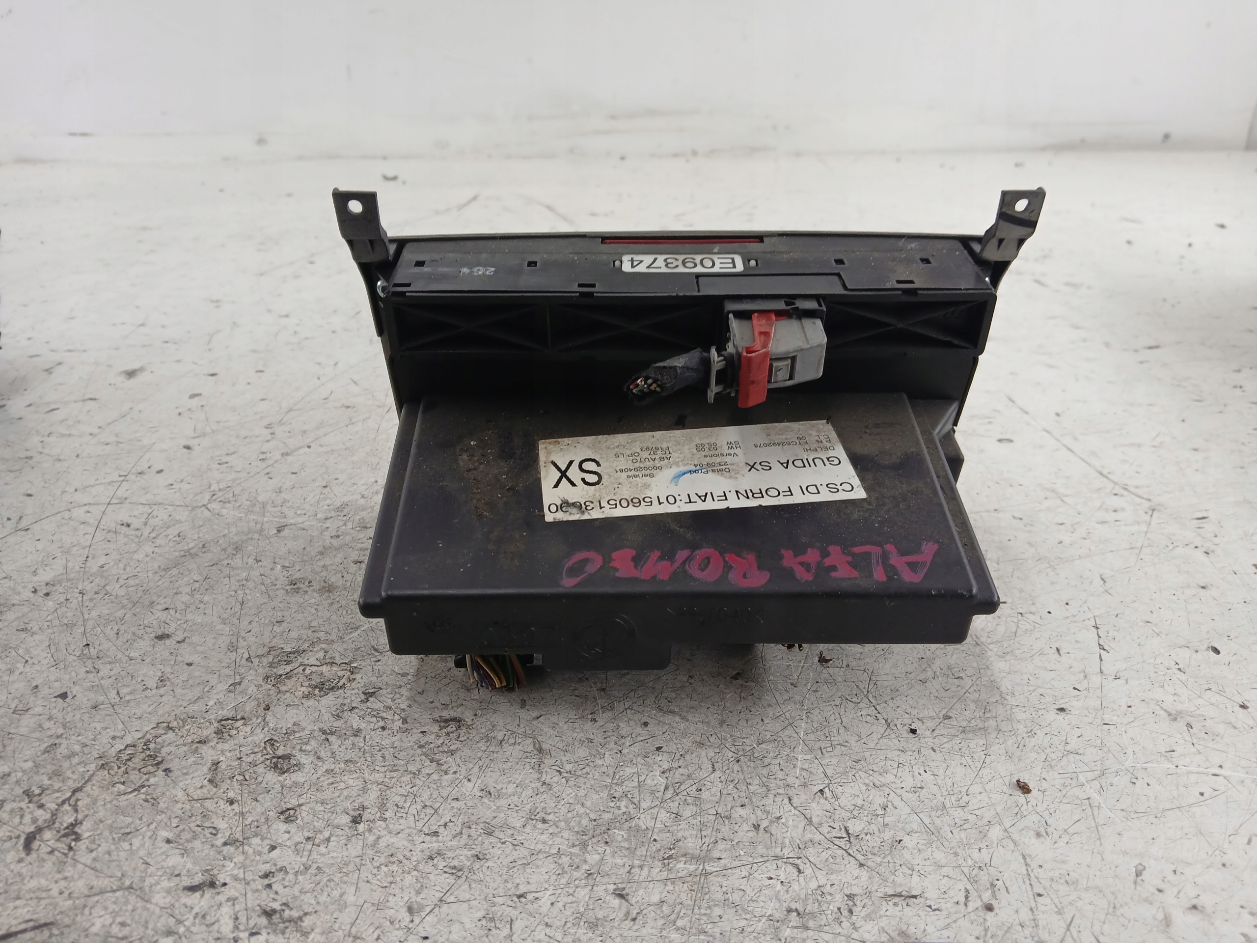 ALFA ROMEO GT 147 Unite commande clima 01560513690