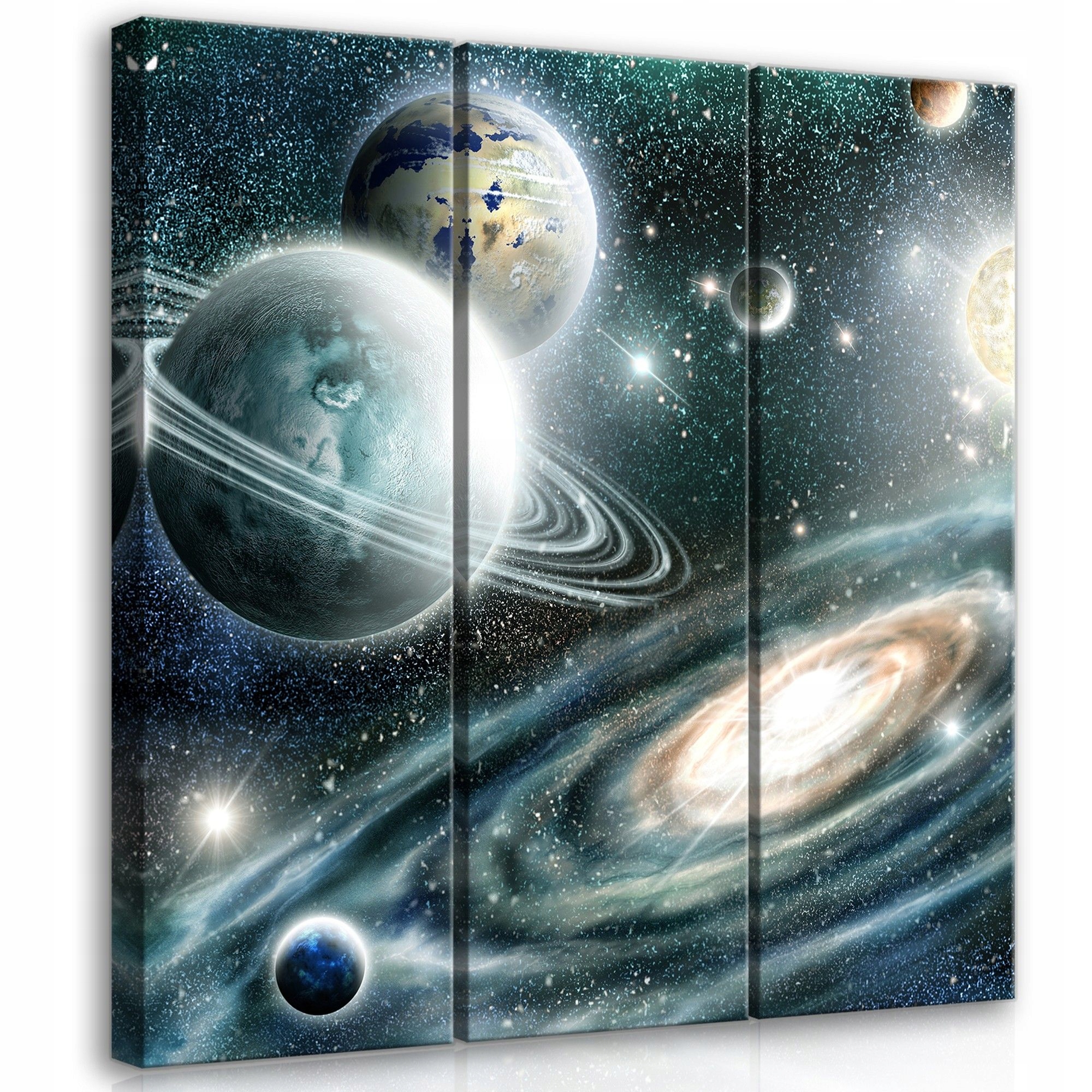 Obraz 90x100 Vesmír galaxie planety hvězdy mlhovina