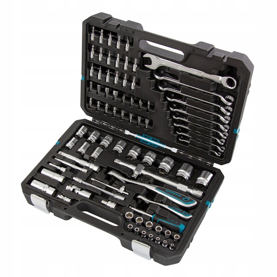 

Zestaw narzędzi kluczy walizka narzędziowa 82 elem