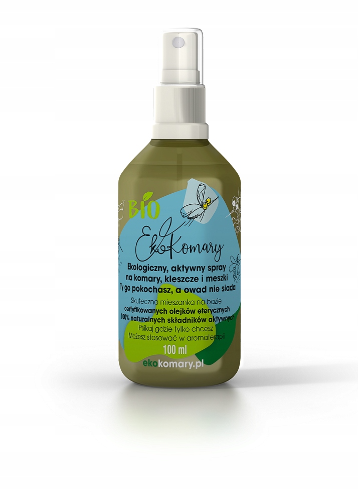 

Olejek na komary meszki 100ml Spray EkoKomary
