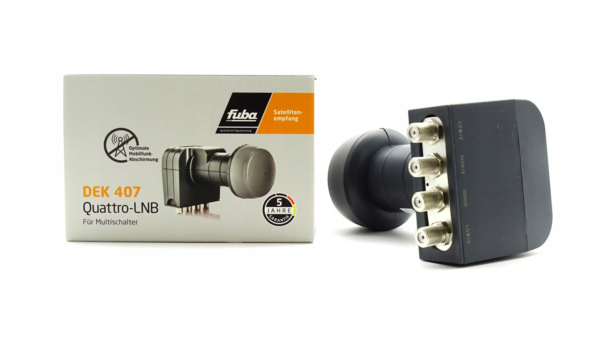 Konwerter Quattro Fuba Dek 407 Lte Do Instalacji Multiswitch