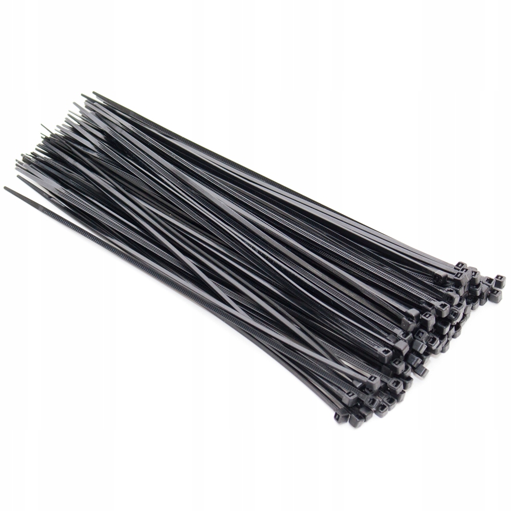 Opaski zaciskowe 200-2,5mm, czarne 100 szt.