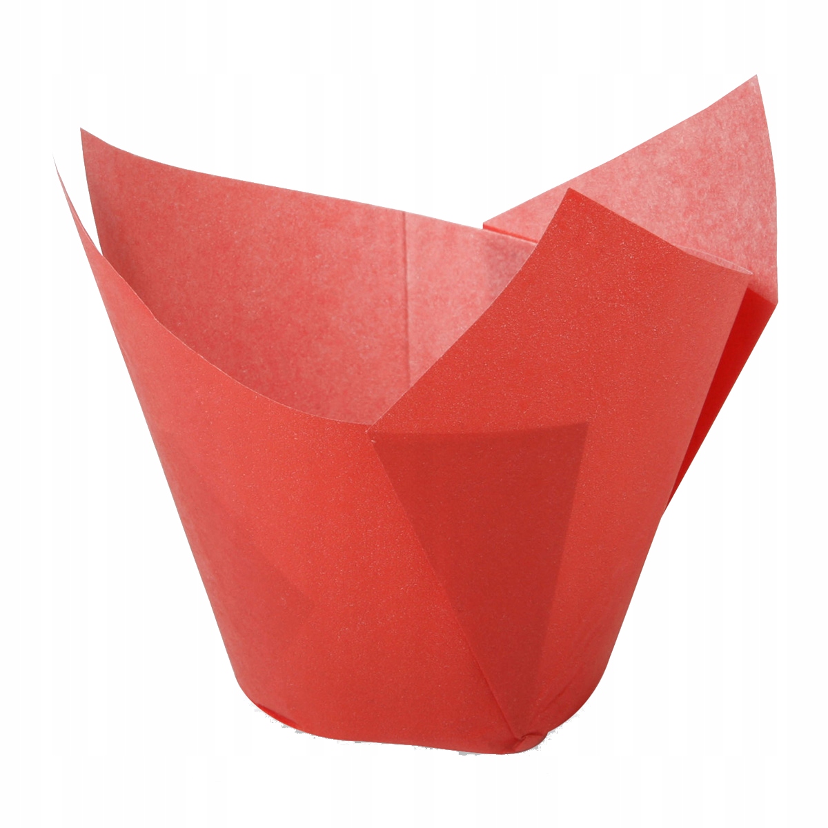 Papilotki tulipany do muffin czerwone 180 szt.