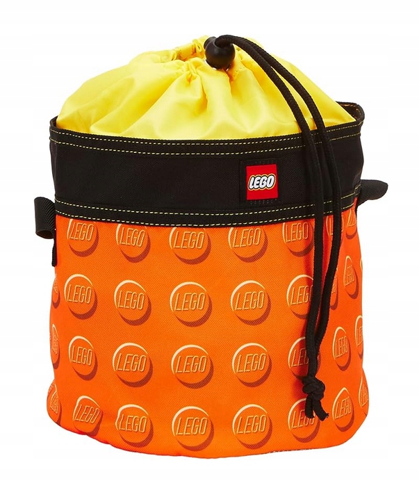 Lego Taška Kelímek Látková Nádoba Na Stavebnice Oranžová