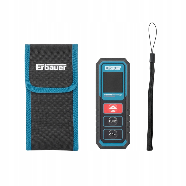 Dalmierz laserowy Erbauer 1.5MM 30M Pokrowiec Pasek Na Szyję