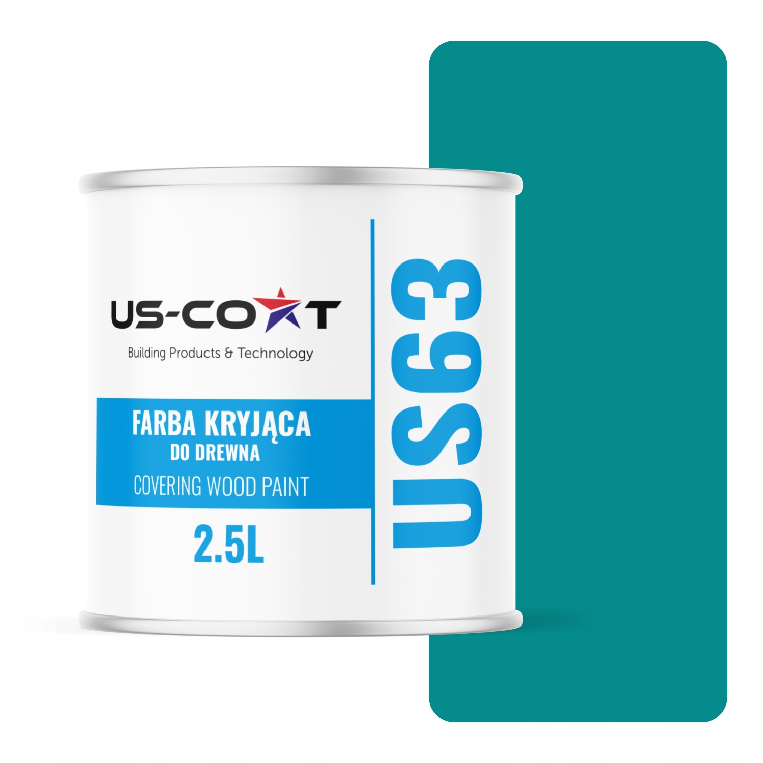 Barva Na Dřevo Kryjící Dveře Modrá Tyrkysová Ral 5018 Mat 2,5L Uv