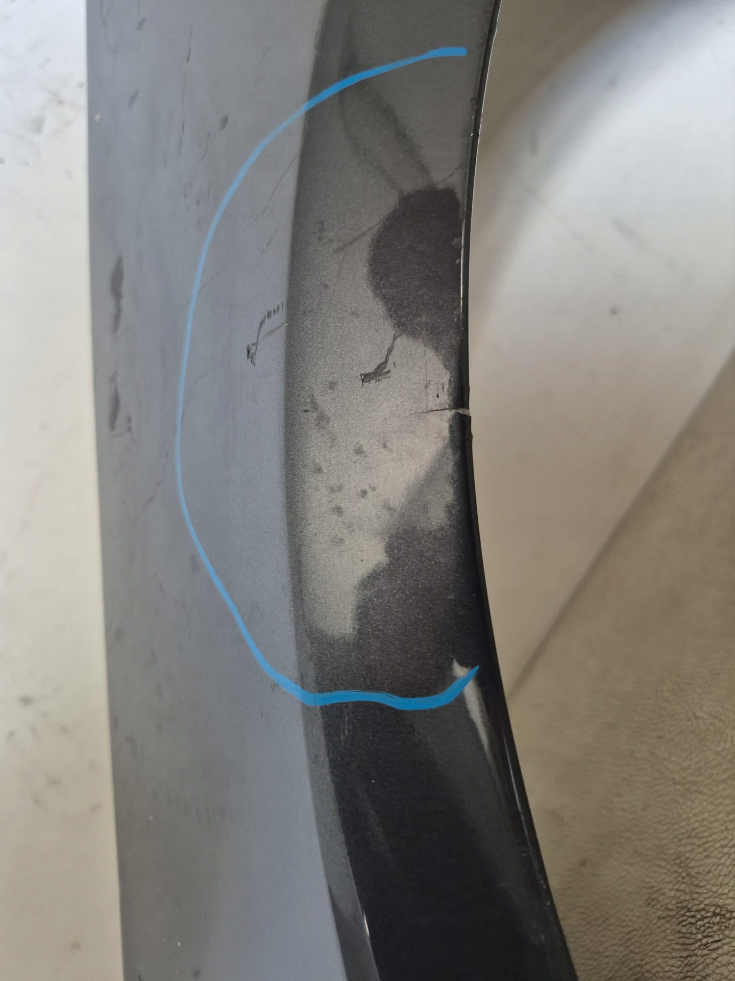 MERCEDES E-class W212 09-16 fender front front left