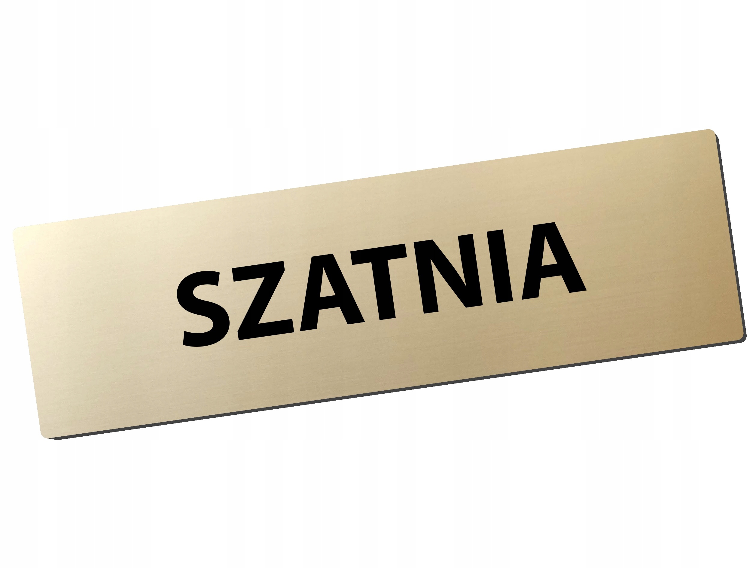

Tabliczka samoprzylepna Szatnia różne 20x6
