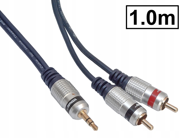 

Kabel Jack 3.5/3P-2xRCA/CINCH Hq Vitalco 1m