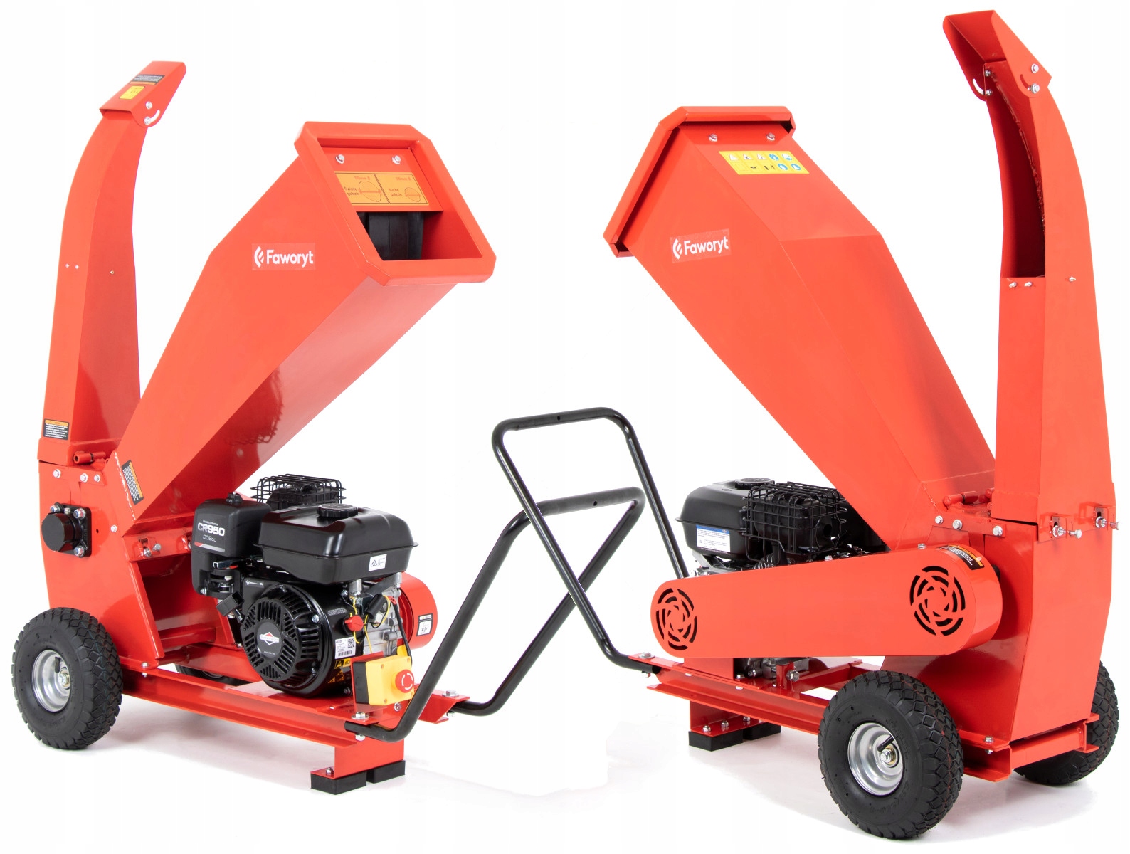 ROZDRABNIACZ SPALINOWY GAŁĘZI RĘBAK BRIGGS CR950 Zasilanie spalinowe