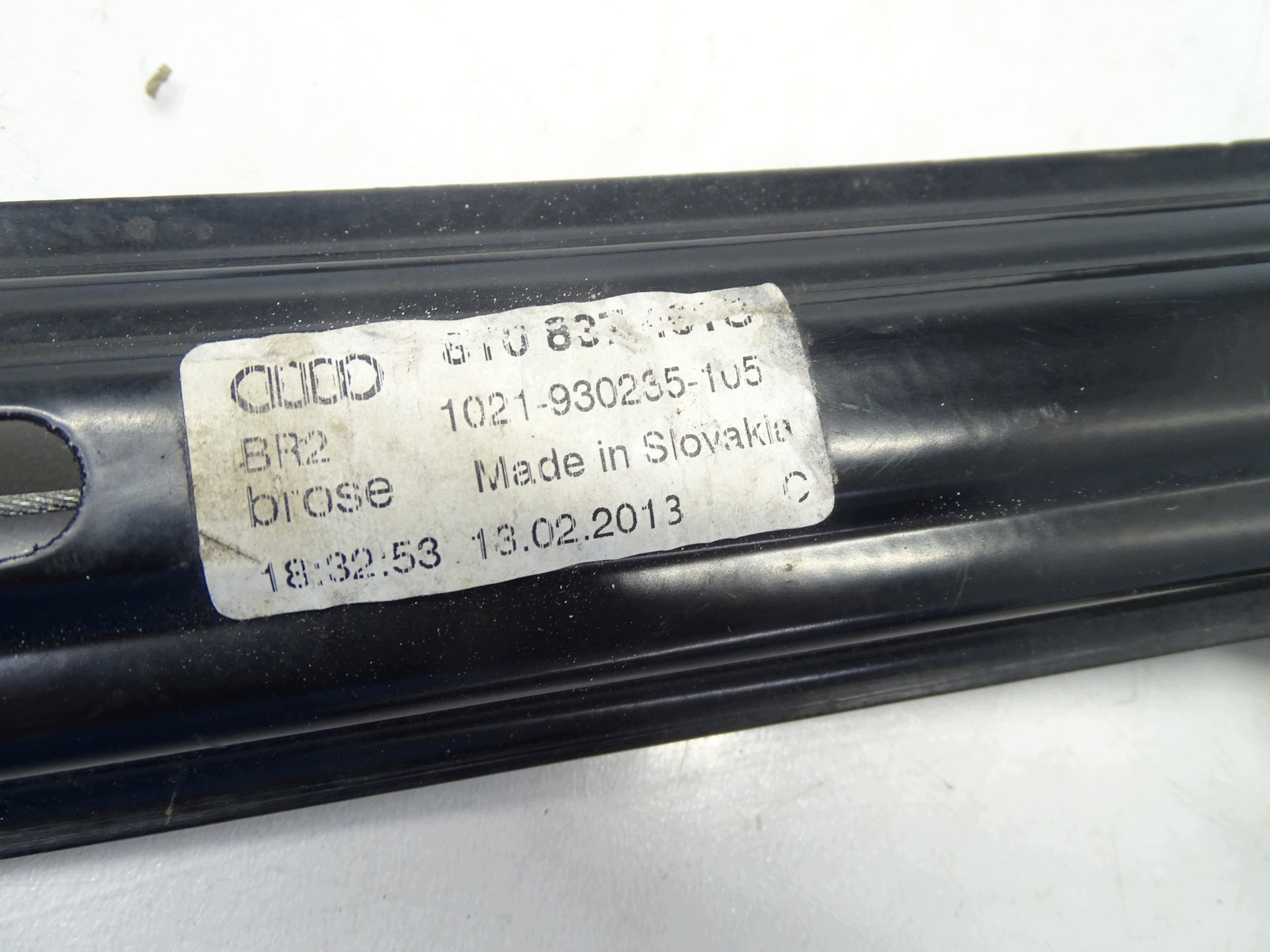 window regulator mechanism left front AUDI A5 8T LIFT COUPE 8T0837461C