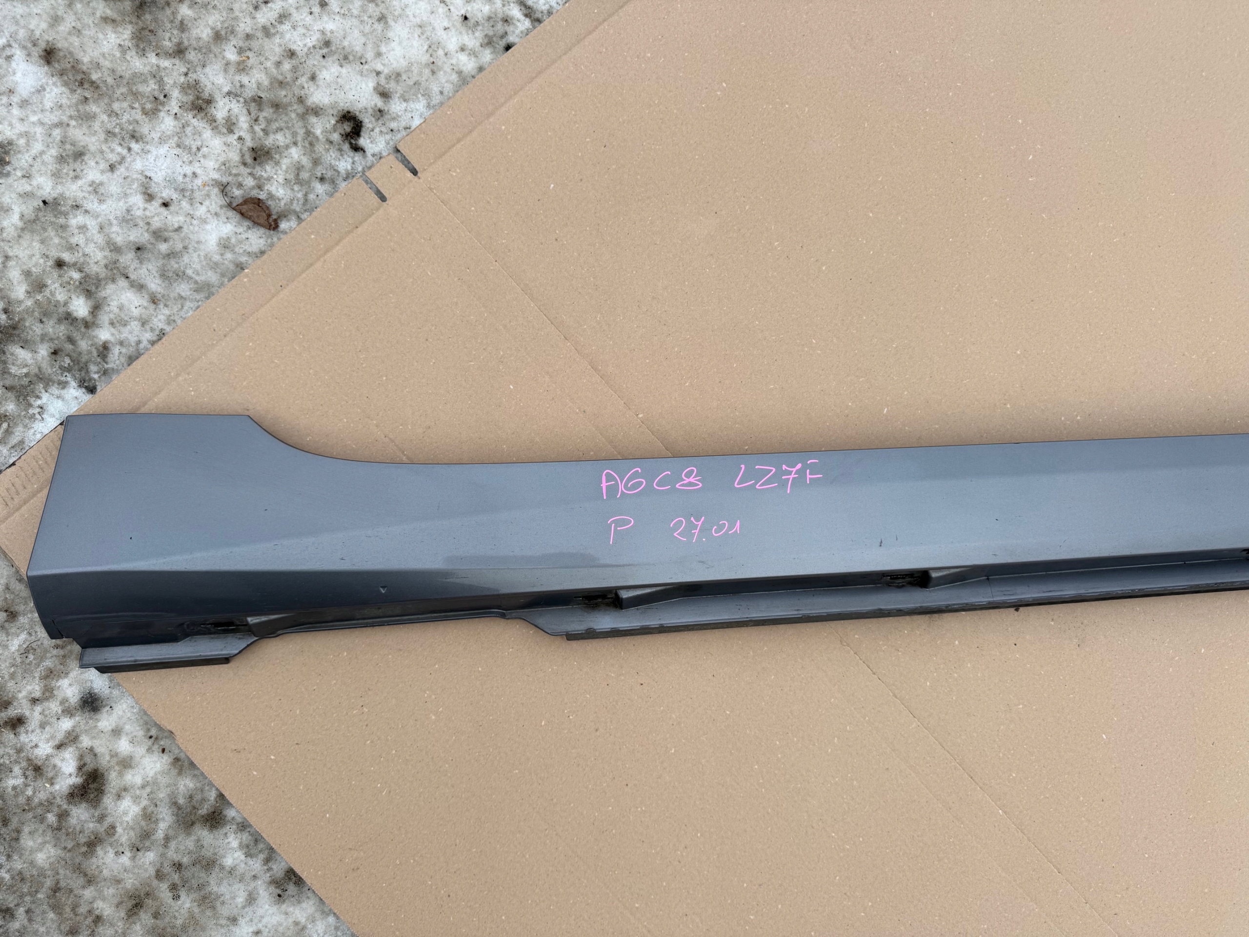 AUDI A6 C8 LZ7F moulding cap threshold right front right front LZ7F