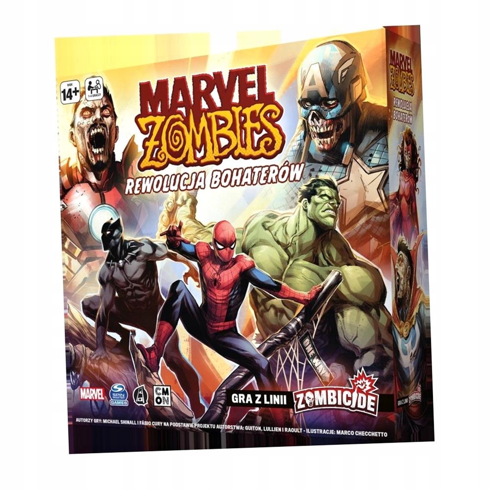Zombicide: Marvel Zombies Rewolucja Bohaterów Cmon