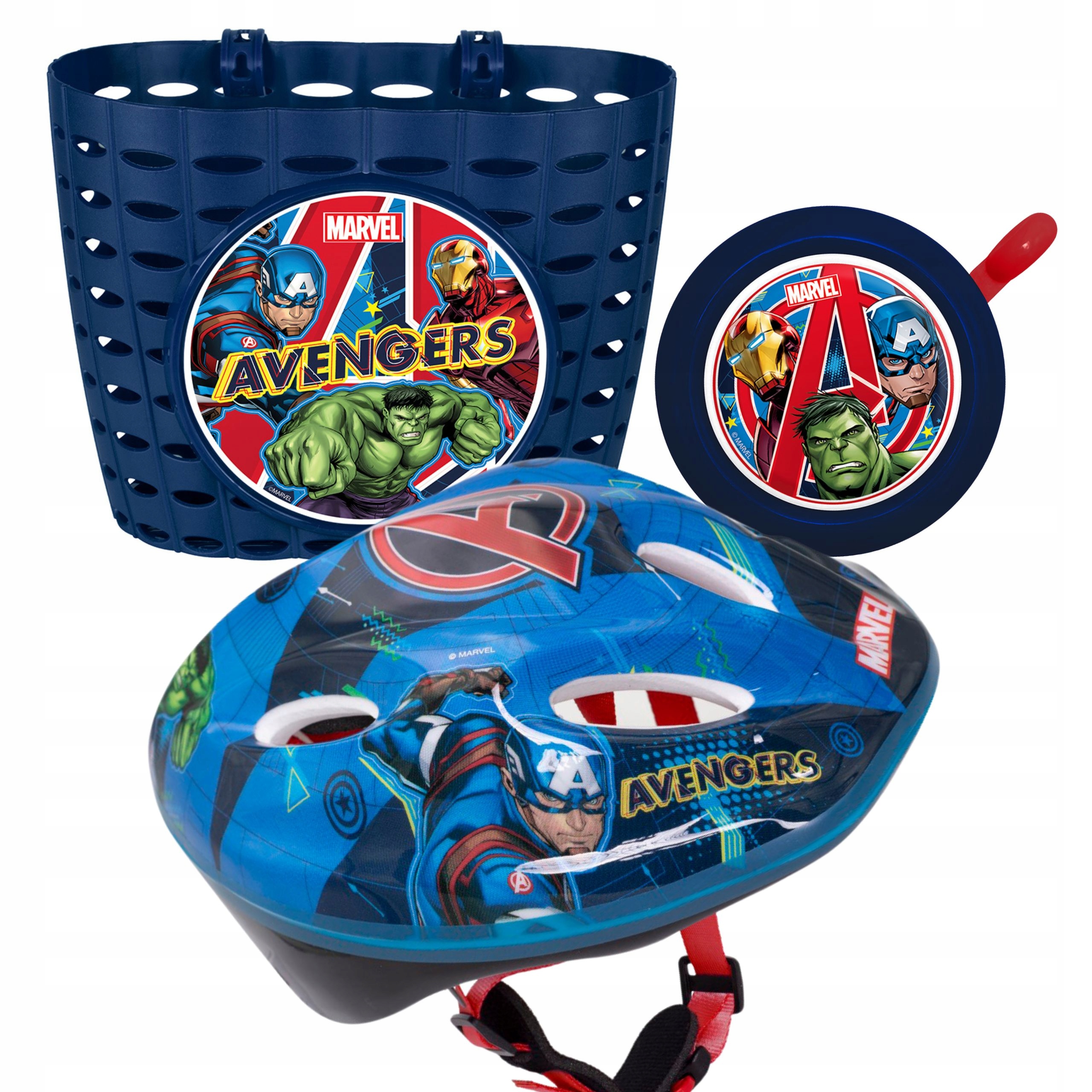 OCHRANIACZE ROWER HULAJNOGA NA ŁOKCIE I KOLANA AVENGERS MARVEL KOMPLET 4szt Model Avengers