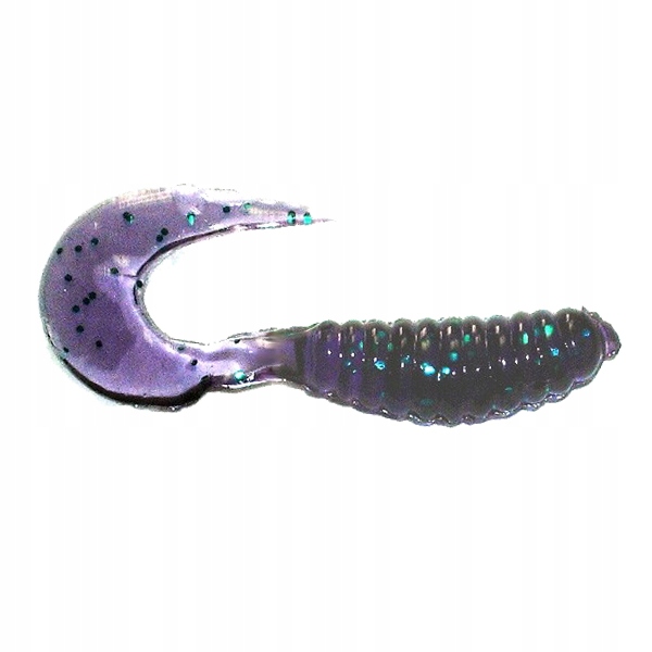 

Manns Twister 3,0 cm Jb garnat/zielony brokat