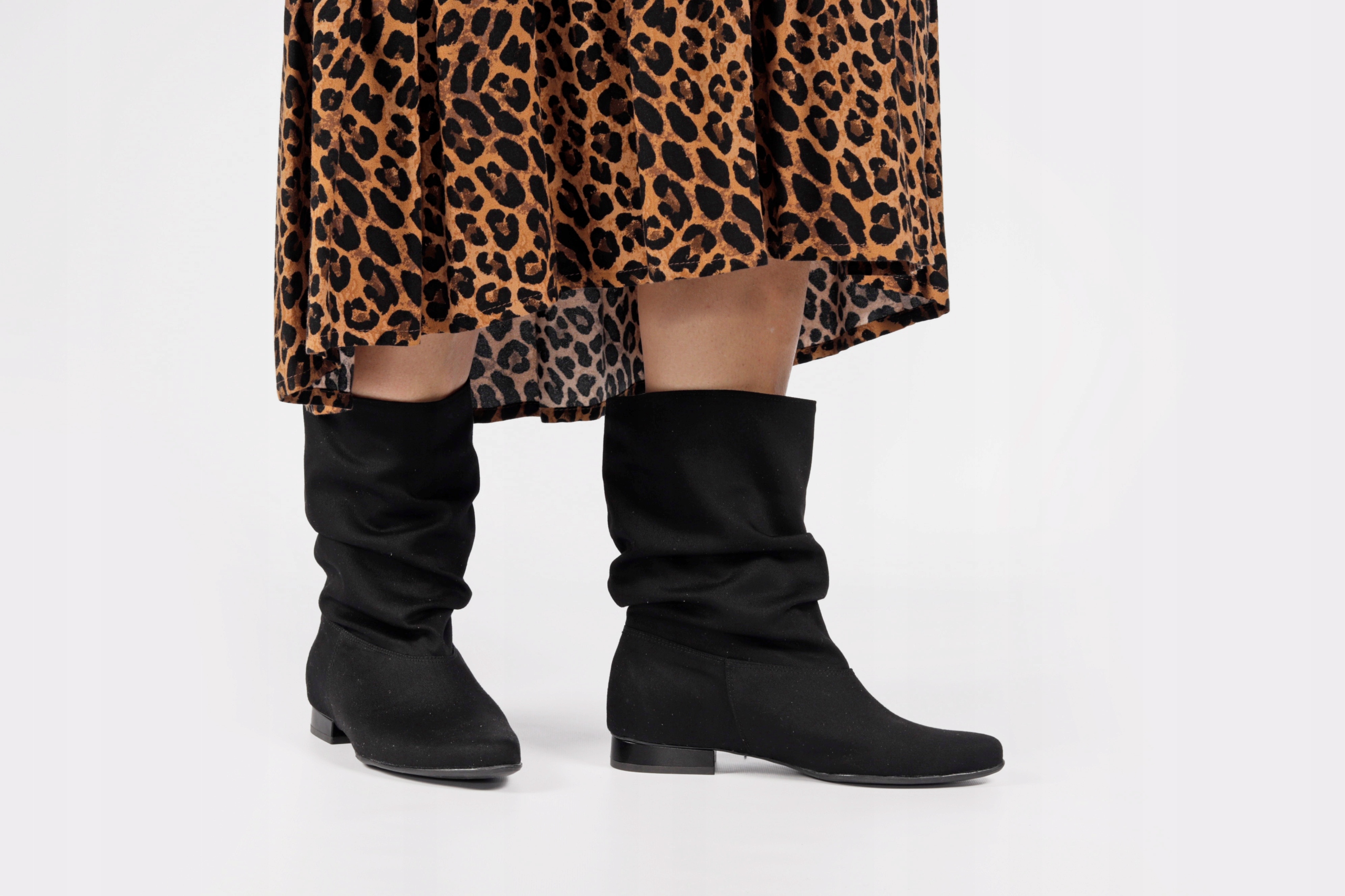 Botki Saszki SA/1 czarne tekstylne 38 Rozmiar 38