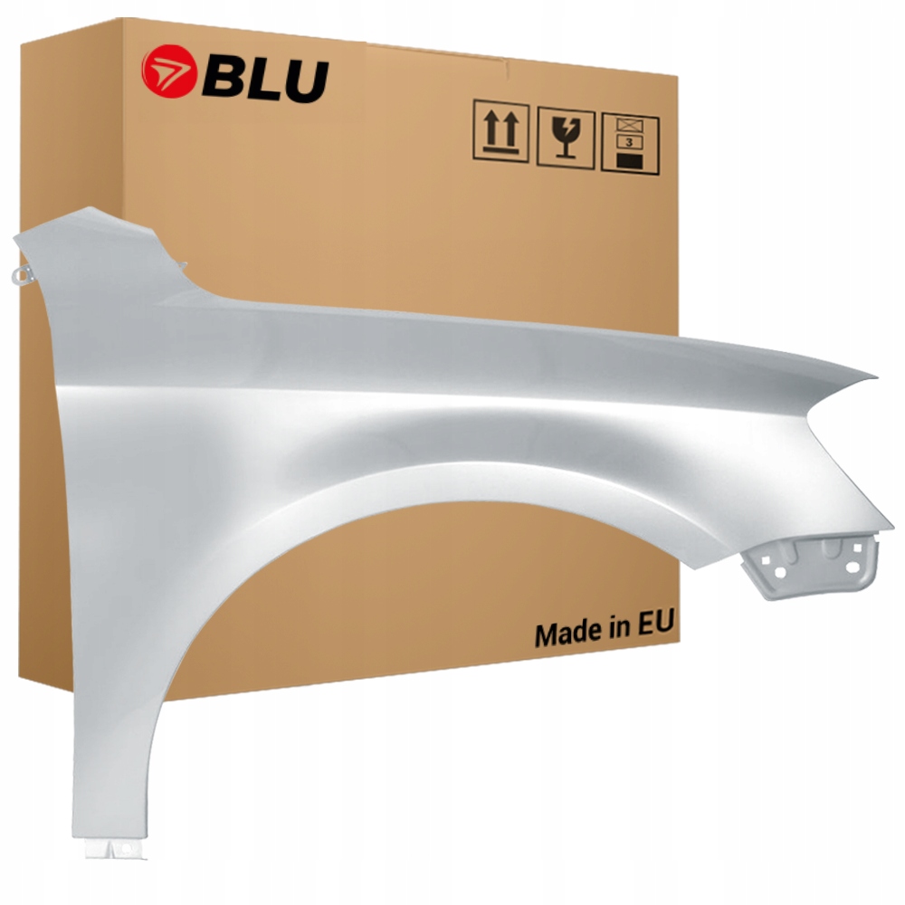 Blu Blatník Vw Passat B7 LA7W pravý 10-14 stříbrný přední pozink