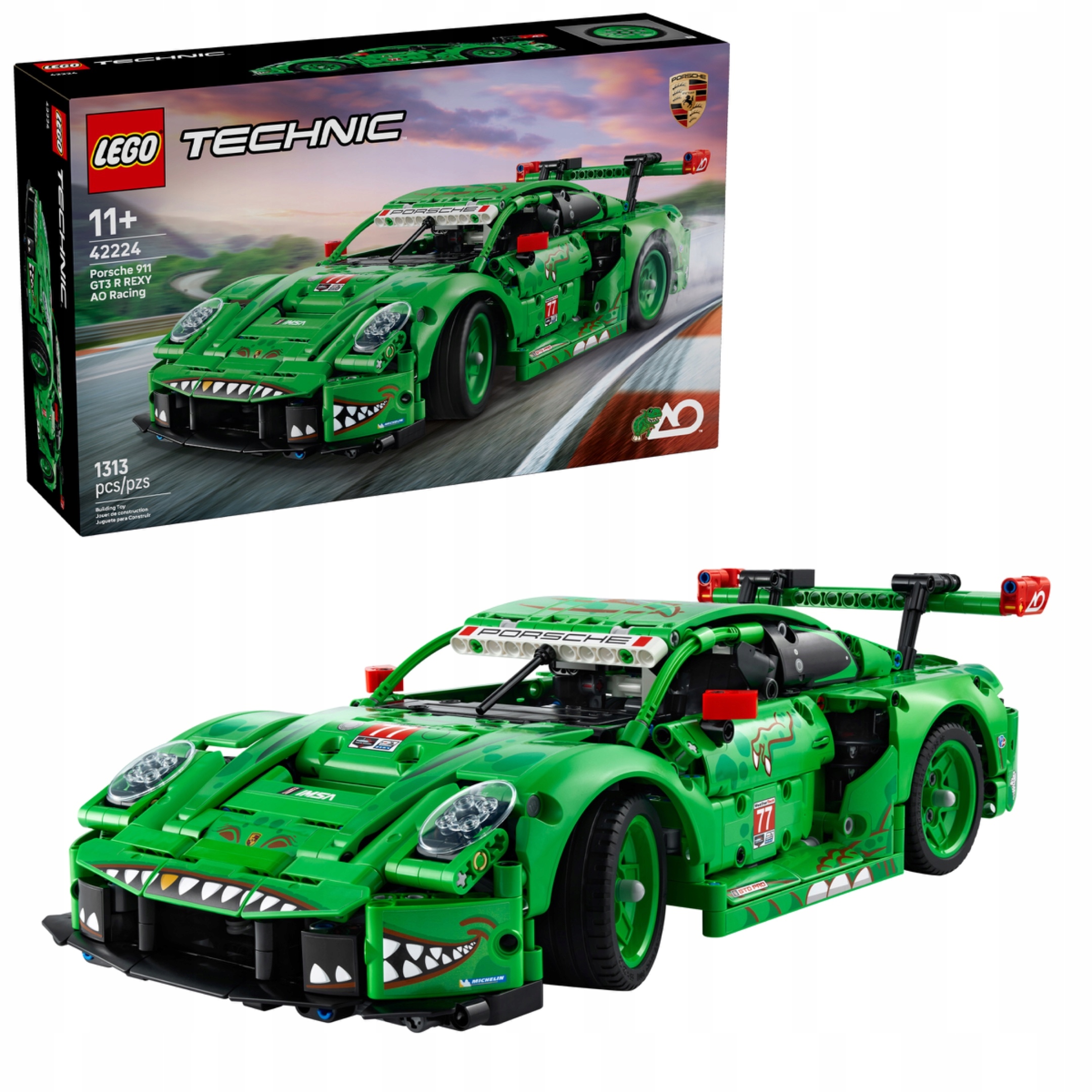 Lego Technic 42224 Porsche 911 GT3 R Rexy Ao Racing