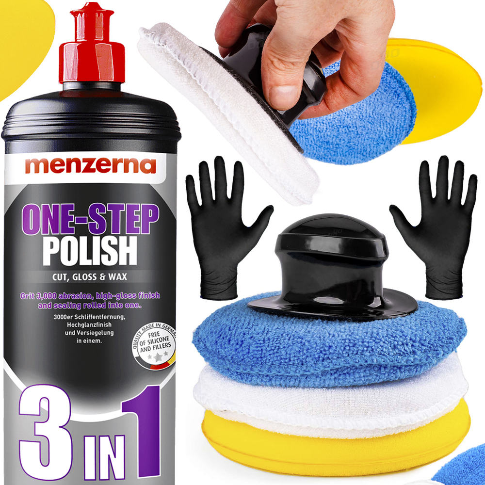 

Pasta Polerska Menzerna 3W1 Zestaw Aplikatorów