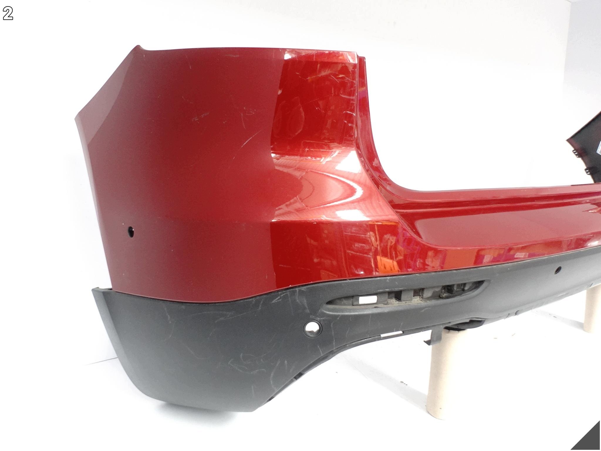 MERCEDES GLB X247 19-23 Paraurti BUMPER + diffusore SPOILER posteriore (6xPDC)