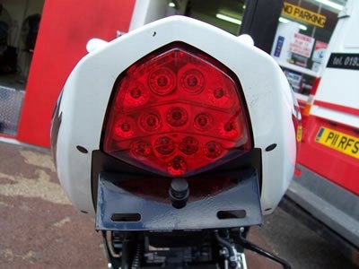 Upevnenie Registračnej Tabuľky Rg Racing GSX-R1000 K3-K4 '03-'04