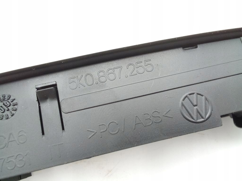 VW Golf VI 6 panel window control switch of mirrors 5K0867255