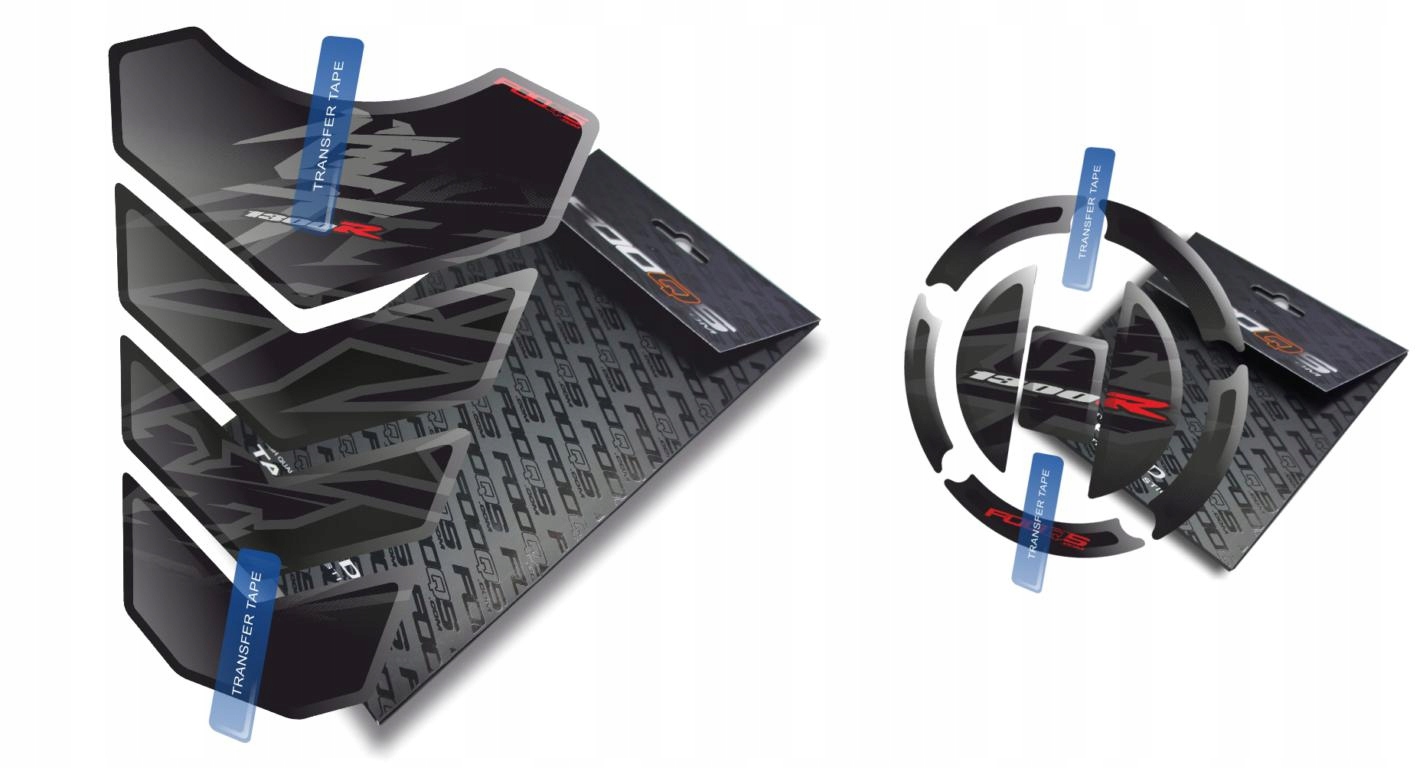 Tank-pad Cap-pad od firmy Fooqs pro Suzuki Gsx 1300-R Hayabusa Černý
