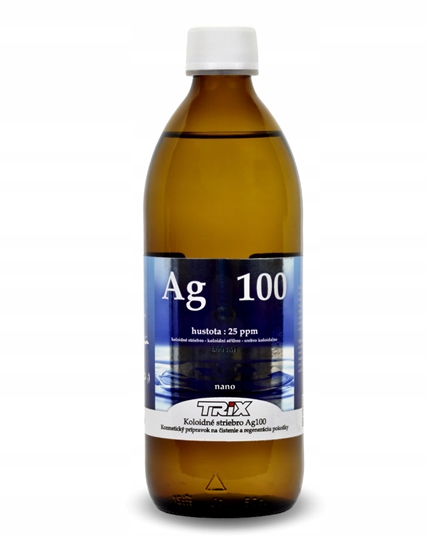 

Nano Srebro Koloidalne 500 ml 25 ppm szklo Top