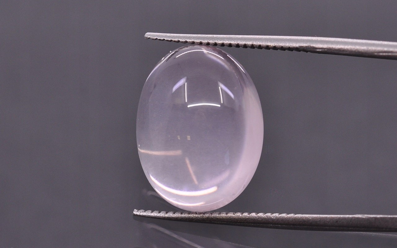 Růženín Aa kabošon ovál 14x11 mm