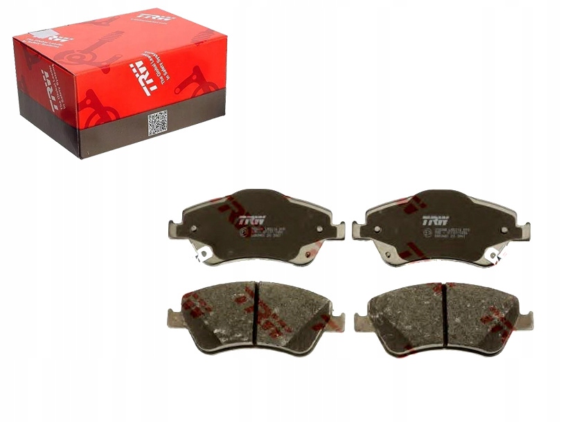 Brzdové Destičky Toyota Přední Auris 06- Anglik Trw