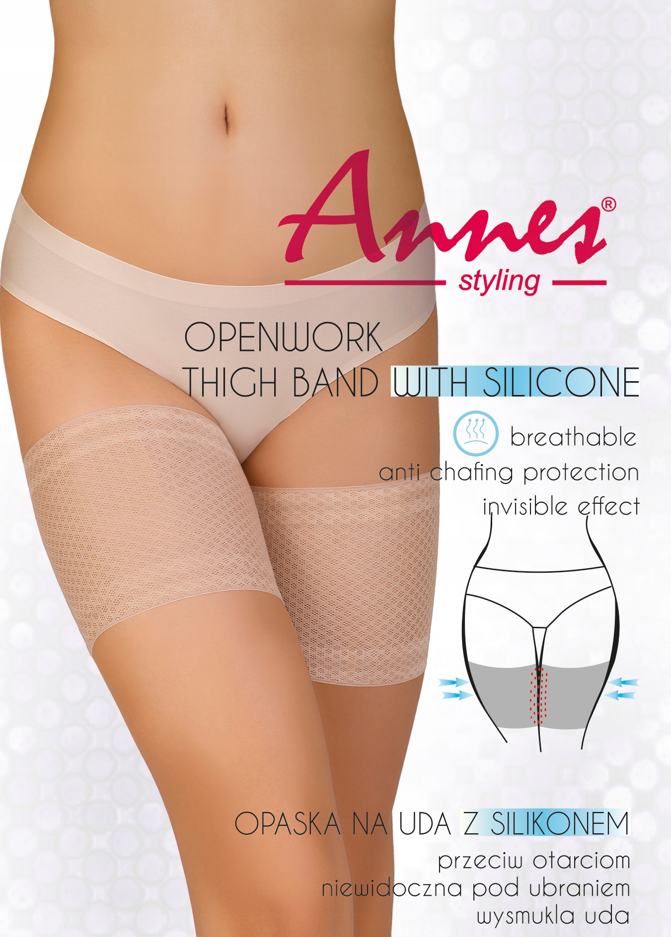 OPASKA NA UDA PRZECIW OTARCIOM OTARCIA UD UCISKOWA Kod producenta OPASKA NA UDA SILIKONOWA SATYNOWA