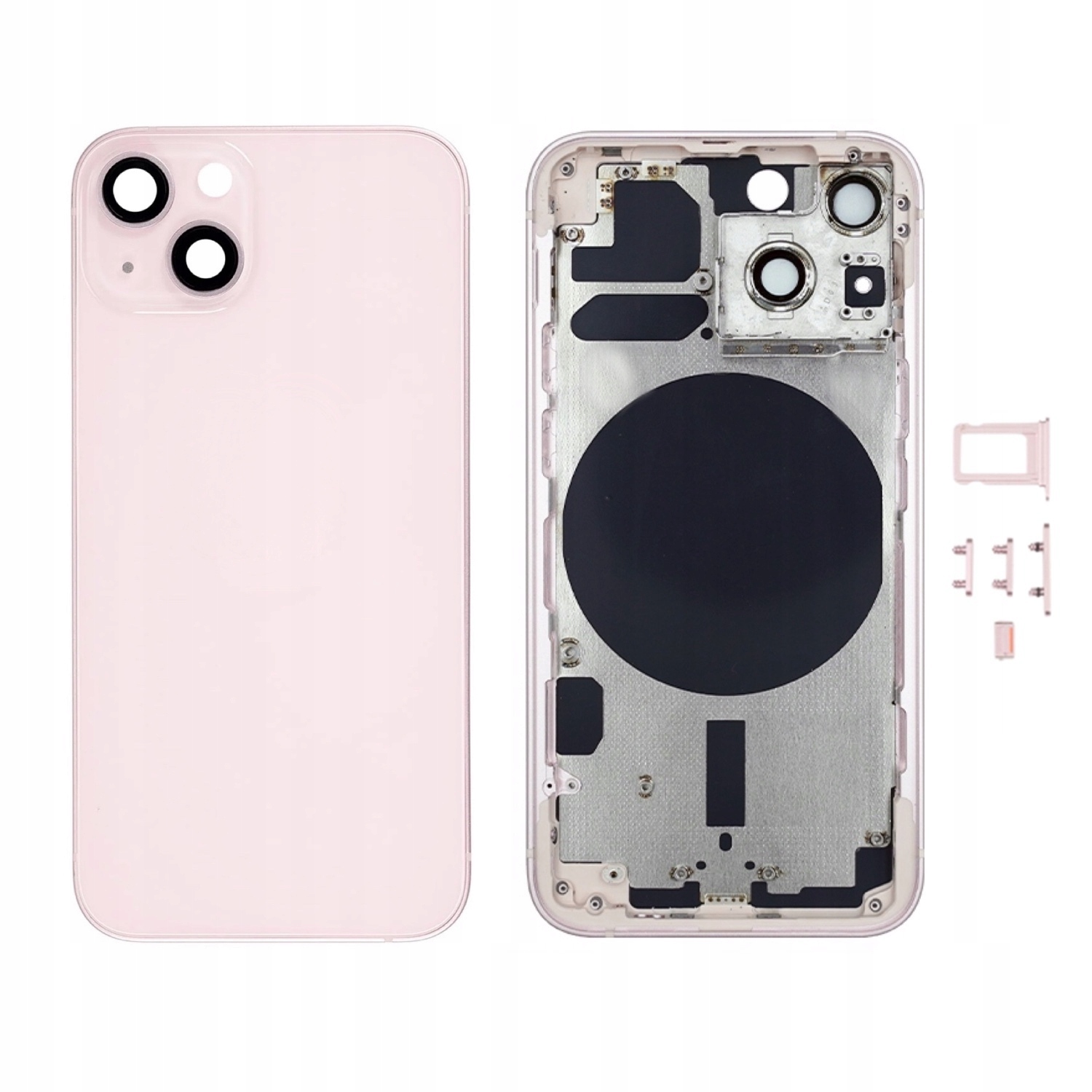 Korpus Ramka Obudowa Tył Tylna Tylnia do Apple iPhone 13 Pink Różowy