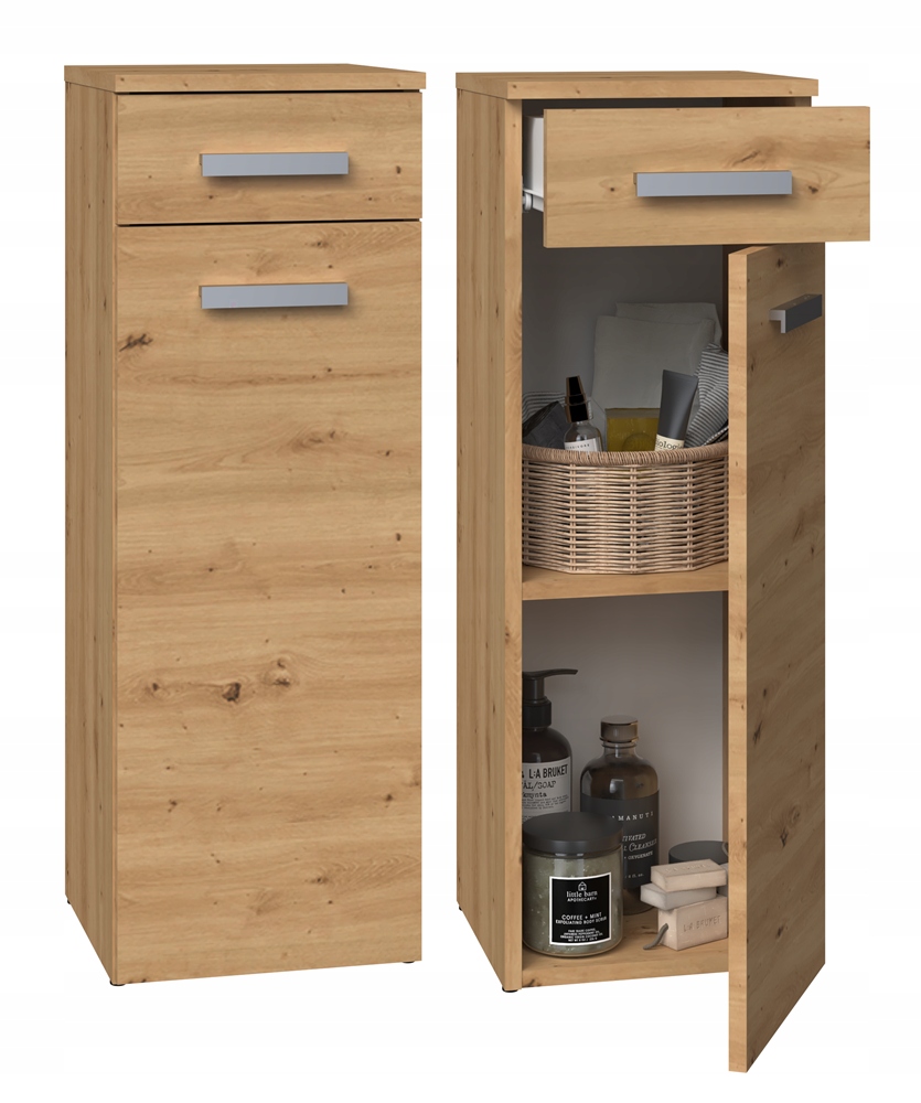 Koupelnová Skříňka Sloupek Nel V Ds Dub Artisan