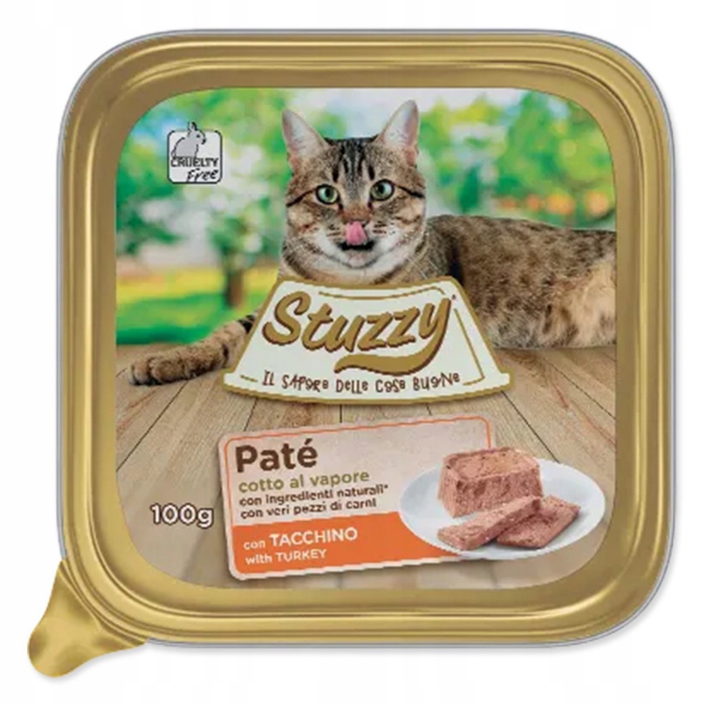 Levně 13x Stuzzy Pate krmivo pro kočky krůta 100 g