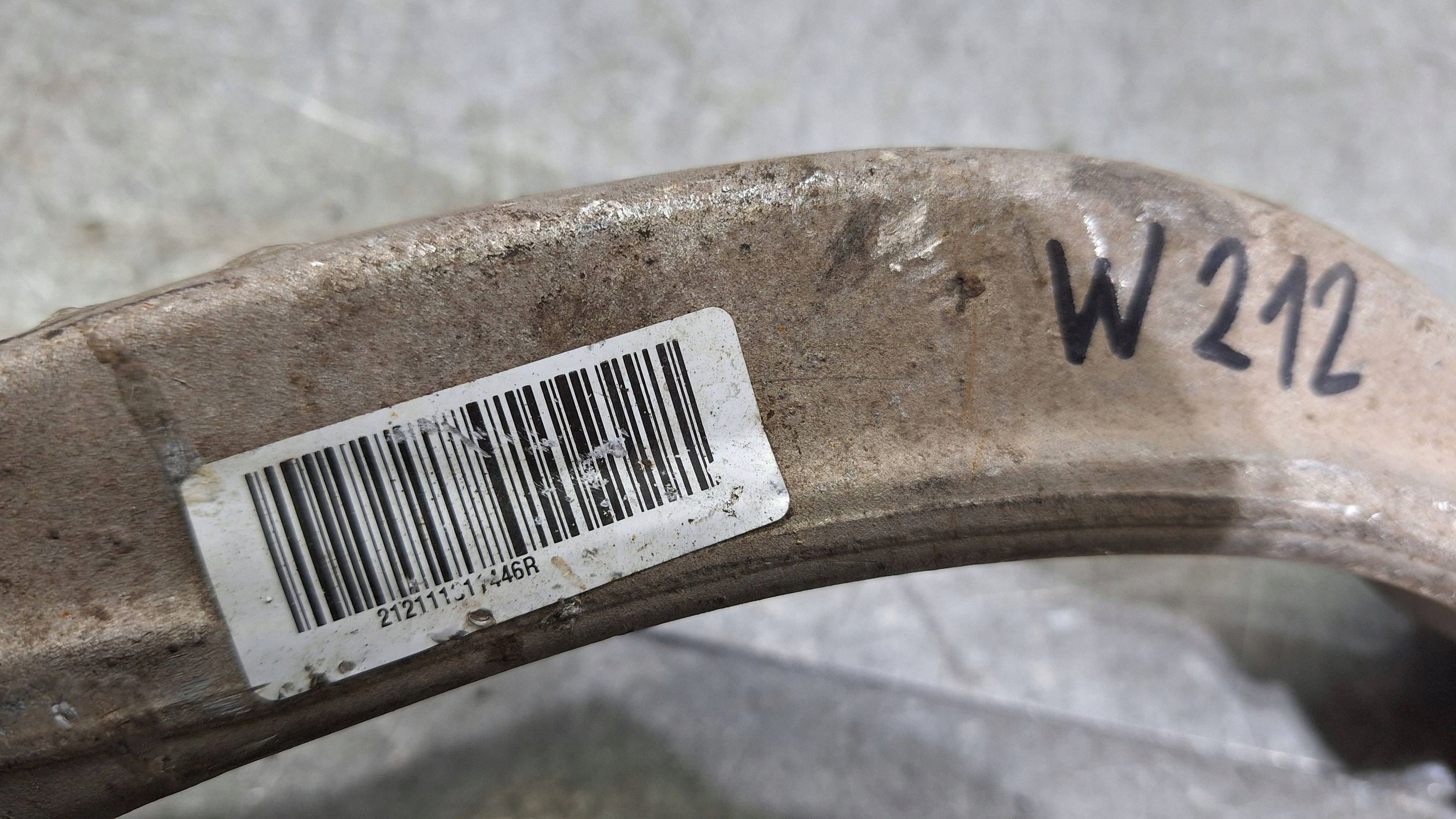 arm right front MERCEDES E-KLASA W212 2.2 CDI AMG E63