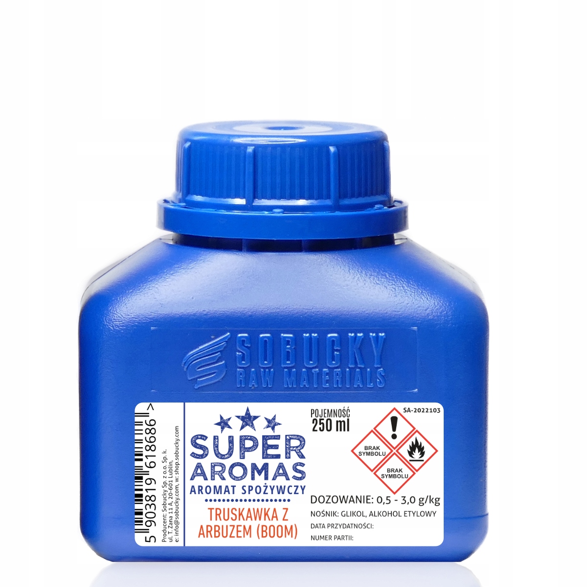 Levně Aromas Potravinářská příchuť Jahoda s melounem 250 ml