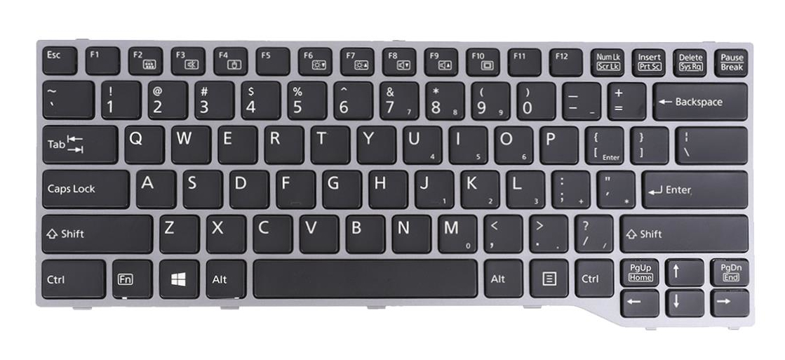 Klávesnice Pro Fujitsu E544 E733 E743 E744 E746 Led