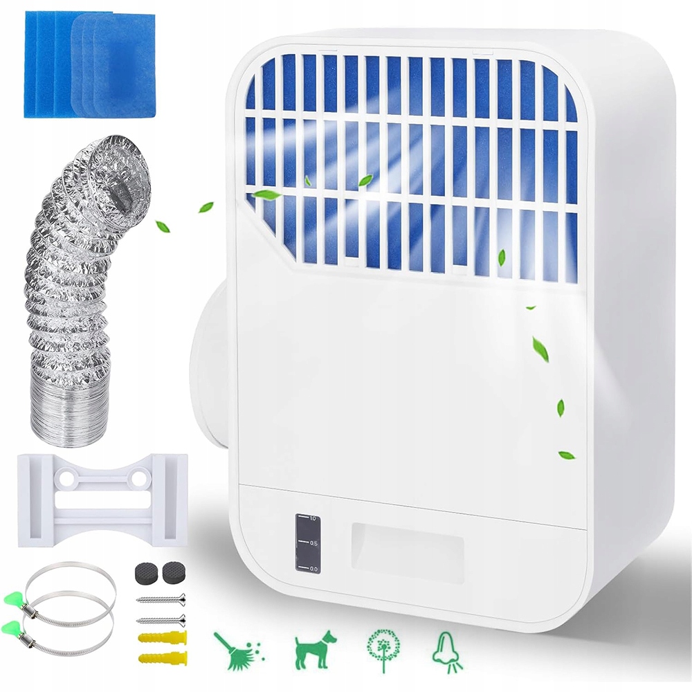 Zestaw Wentylacyjny Suszarki Wewnętrznej Szczelnie Zamocowana Do Suszarek