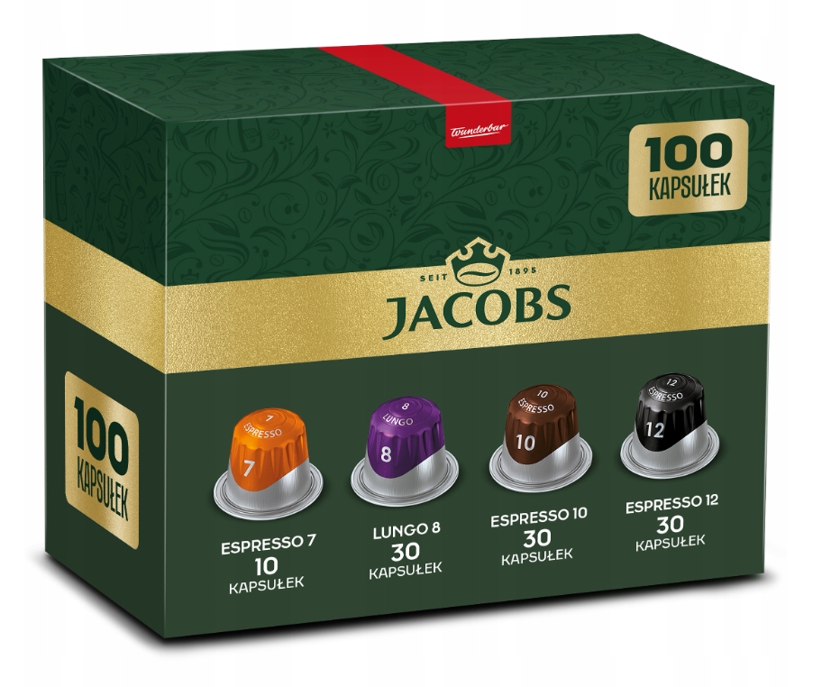 Kapsułki do Nespresso Jacobs Lungo Classico 100 szt.