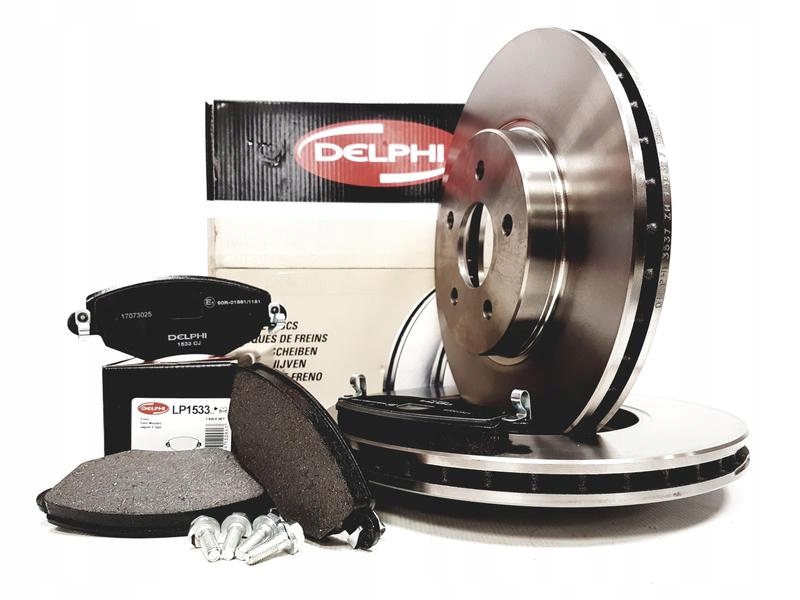 

Delphi Tarcze+klocki Przód Ford Mondeo MK3 III