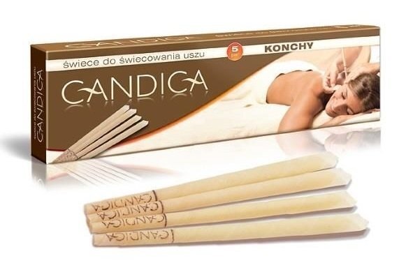 

Candica Świece do świecowania uszu Konchy 5 par