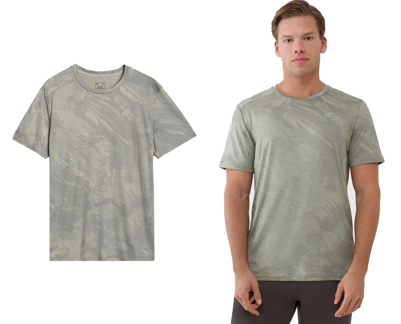 Tričko 4F Tričko do posilovny trénink na běhání 2XL