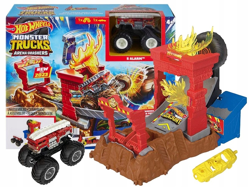 

Hot Wheels Monster Truck Arena Smashers 5 Alarm