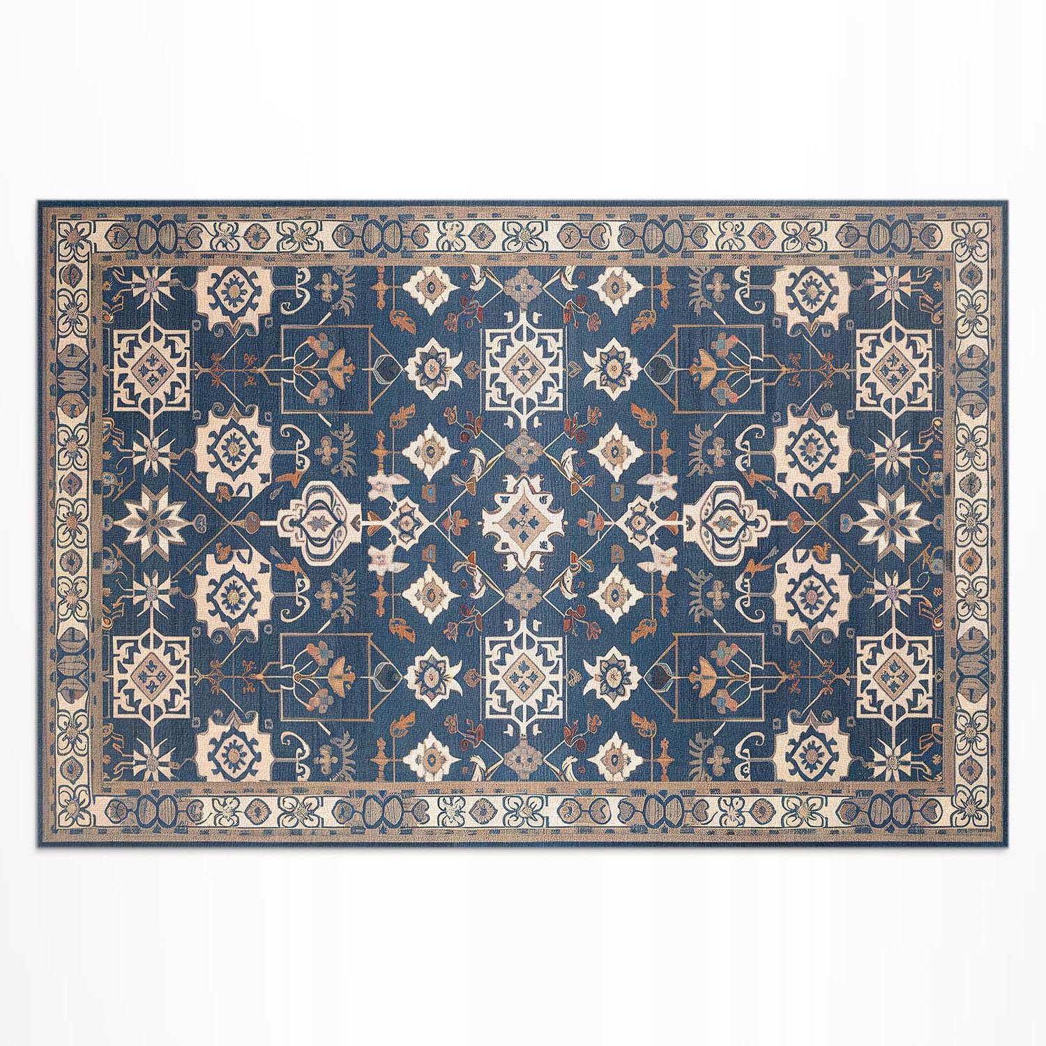 Vinylový koberec do záhrady Rozmer: 120 x 80 cm Ornamentálny vzor v perzskom štýle