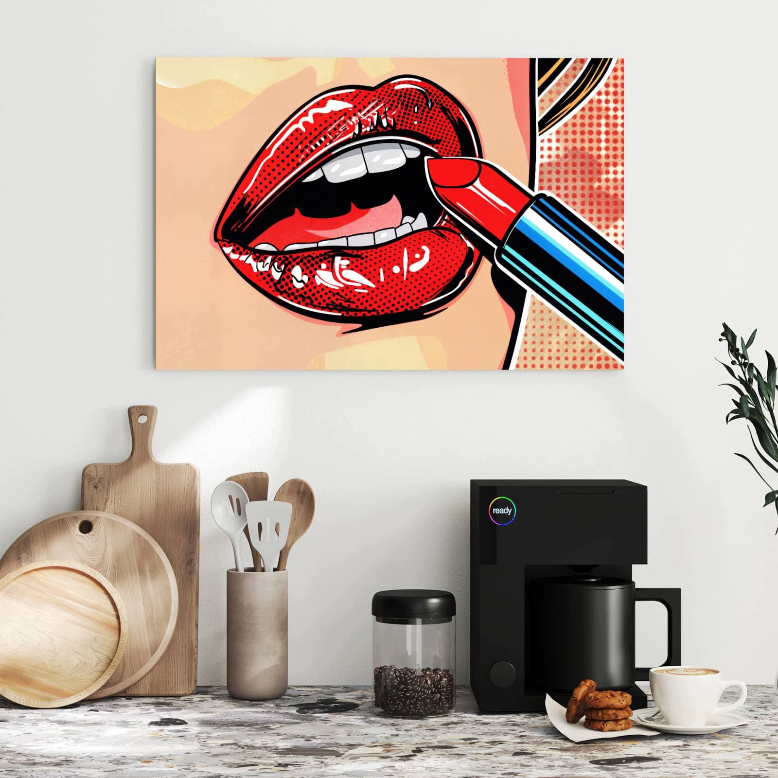 Magnetická tabule Szminka Umění 60 × 40 cm